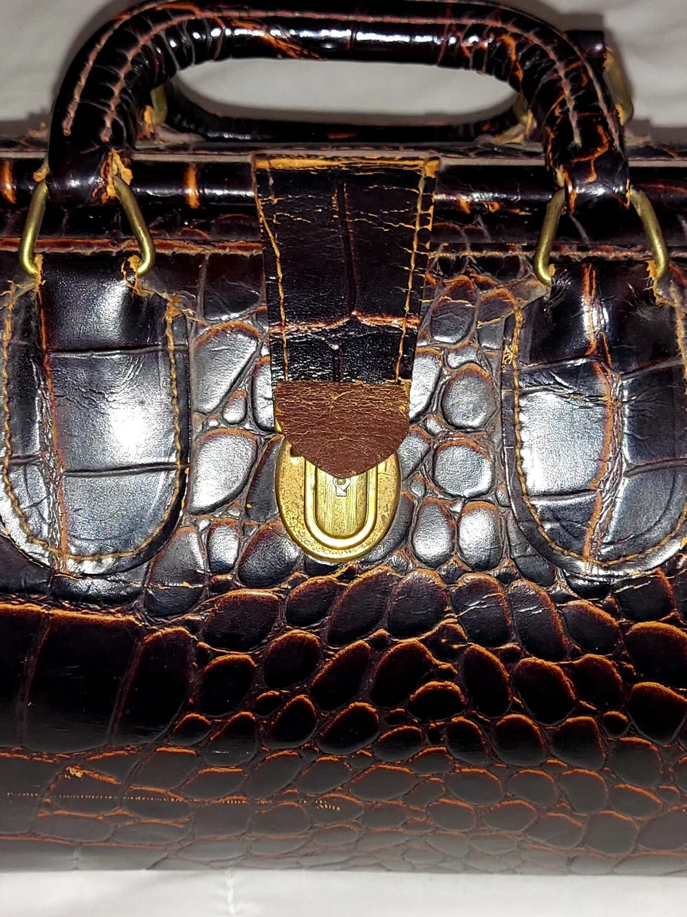 Up John Antique Physicians Bag/ Purse